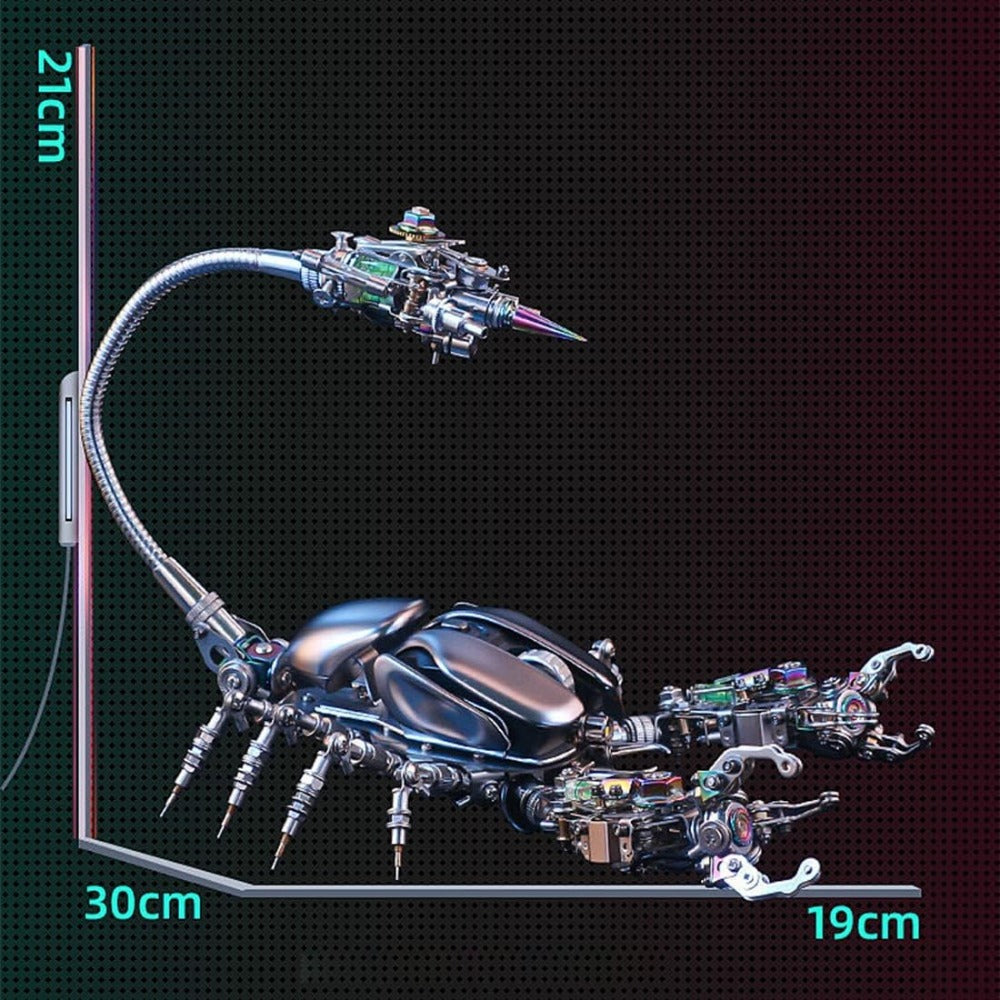 3D Metal Puzzle Scorpion Model with Mouse 1000pcs