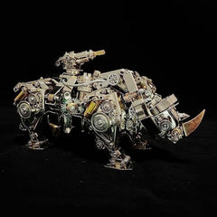 3D Metal Puzzle Adult Mechanical Rhino Kits 700pcs