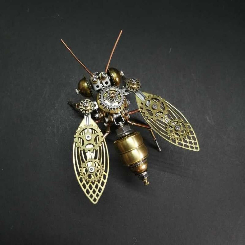 179pcs DIY Little Bee Steampunk Mechanical Insects Model Kit