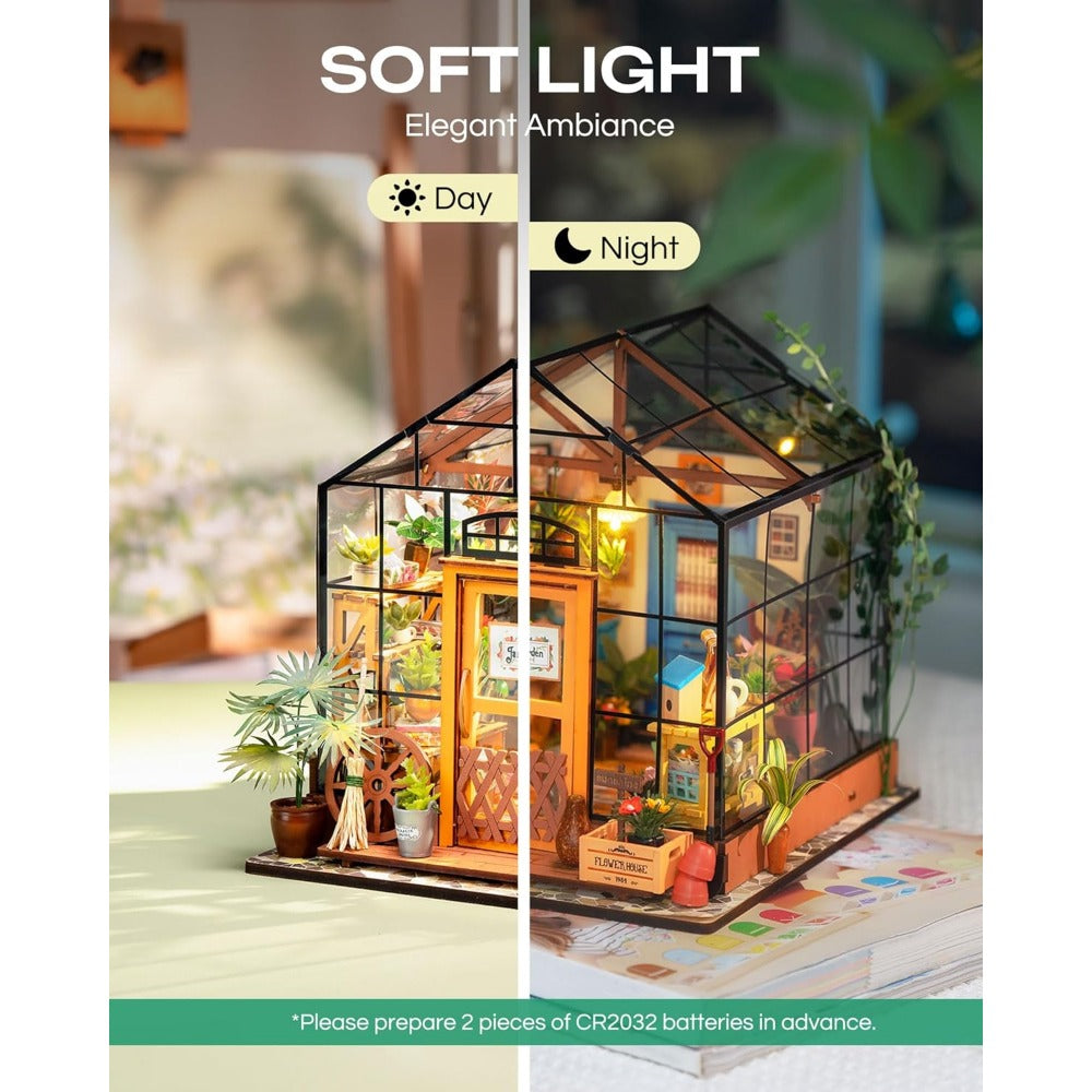 Rolife DIY Miniature House Kit - Cathy's Flower House