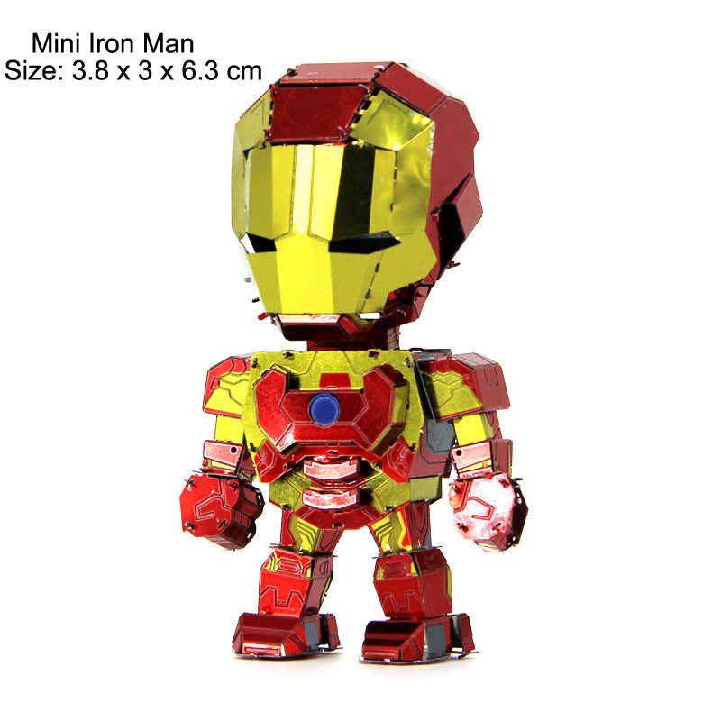 3D Metal Puzzle Iron Man Marvel Heroes