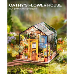 Rolife DIY Miniature House Kit - Cathy's Flower House