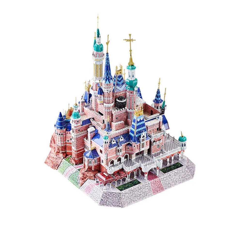 Metal Puzzle Dream Castle Model Kits 298pcs