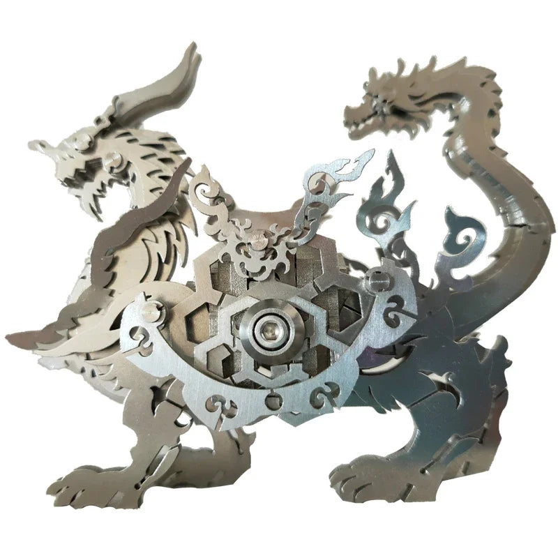 3D Puzzles Ancient Xuanwu Metal Model Kit