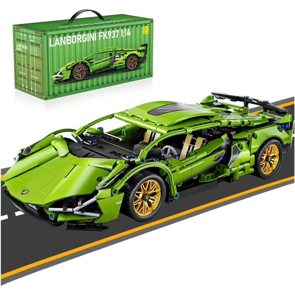 Racing Series Engineering Building Block Sets for Adults