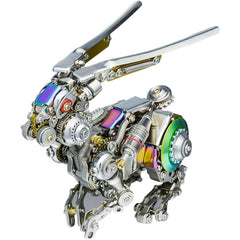 3D Metal Puzzle Model DIY Steampunk Mechanical Rabbit 500pcs