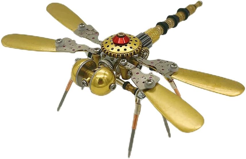 3D Insect Brass Puzzle, Steampunk Spider Model 80+PCS