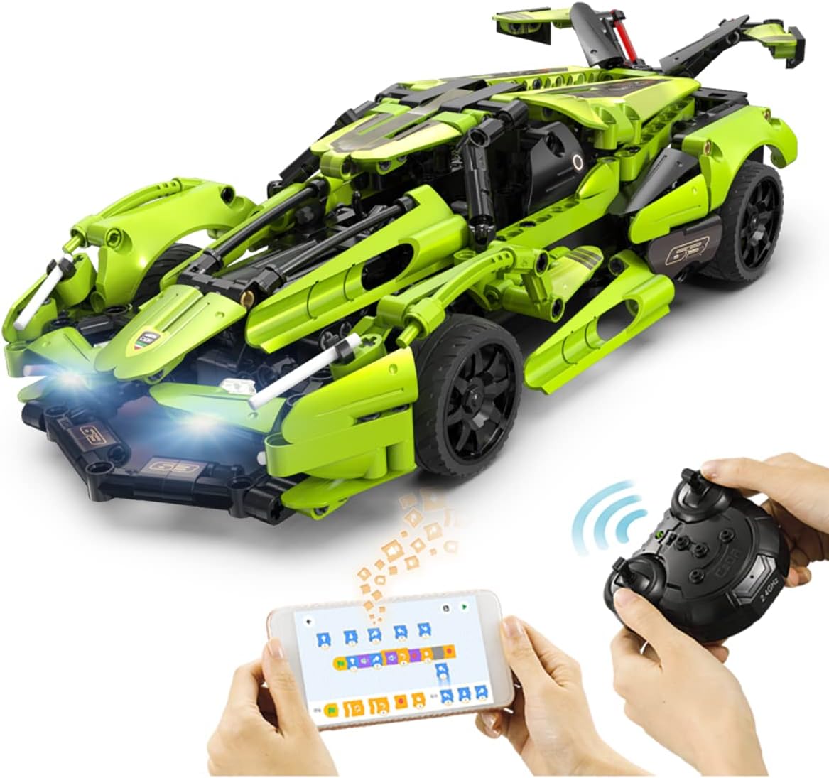 WISEPLAY Model Cars to Build for Adults and Kids