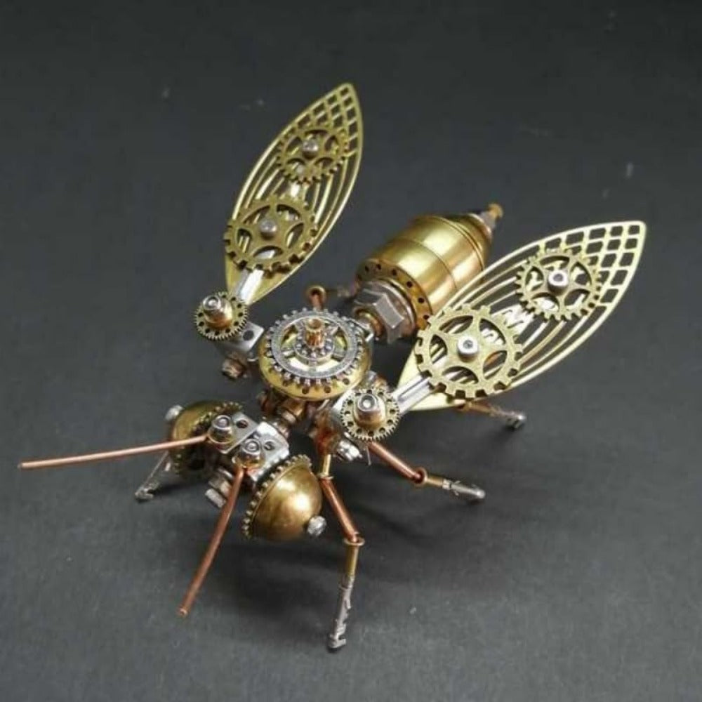 179pcs DIY Little Bee Steampunk Mechanical Insects Model Kit