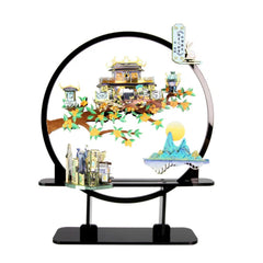 PictureKingdom 3D Chinese Architecture Poetry Series Metal Puzzle