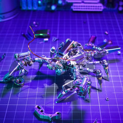 Cyberpunk Crawfish 3D Metal Puzzles DIY Birthday Gift 471Pcs