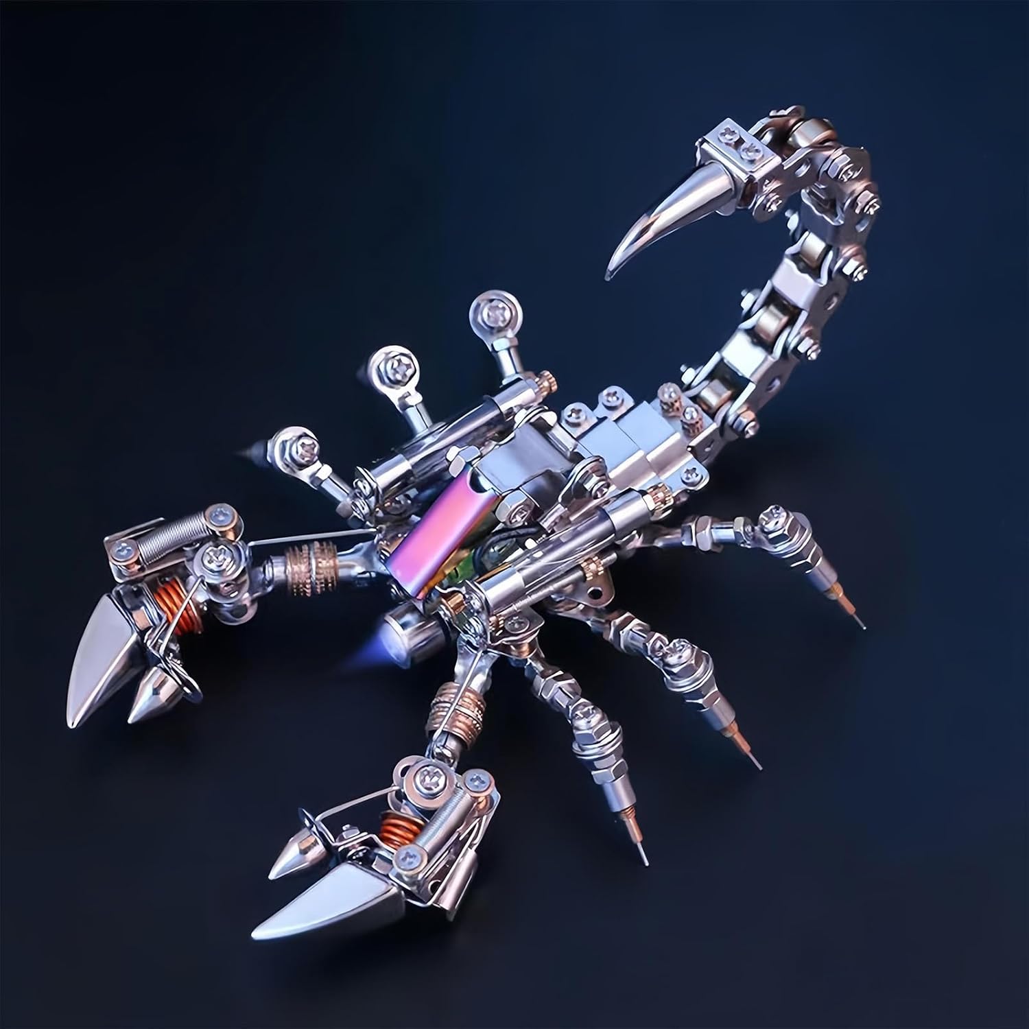 3D steampunk Scorpion Metal Model Set 373pcs