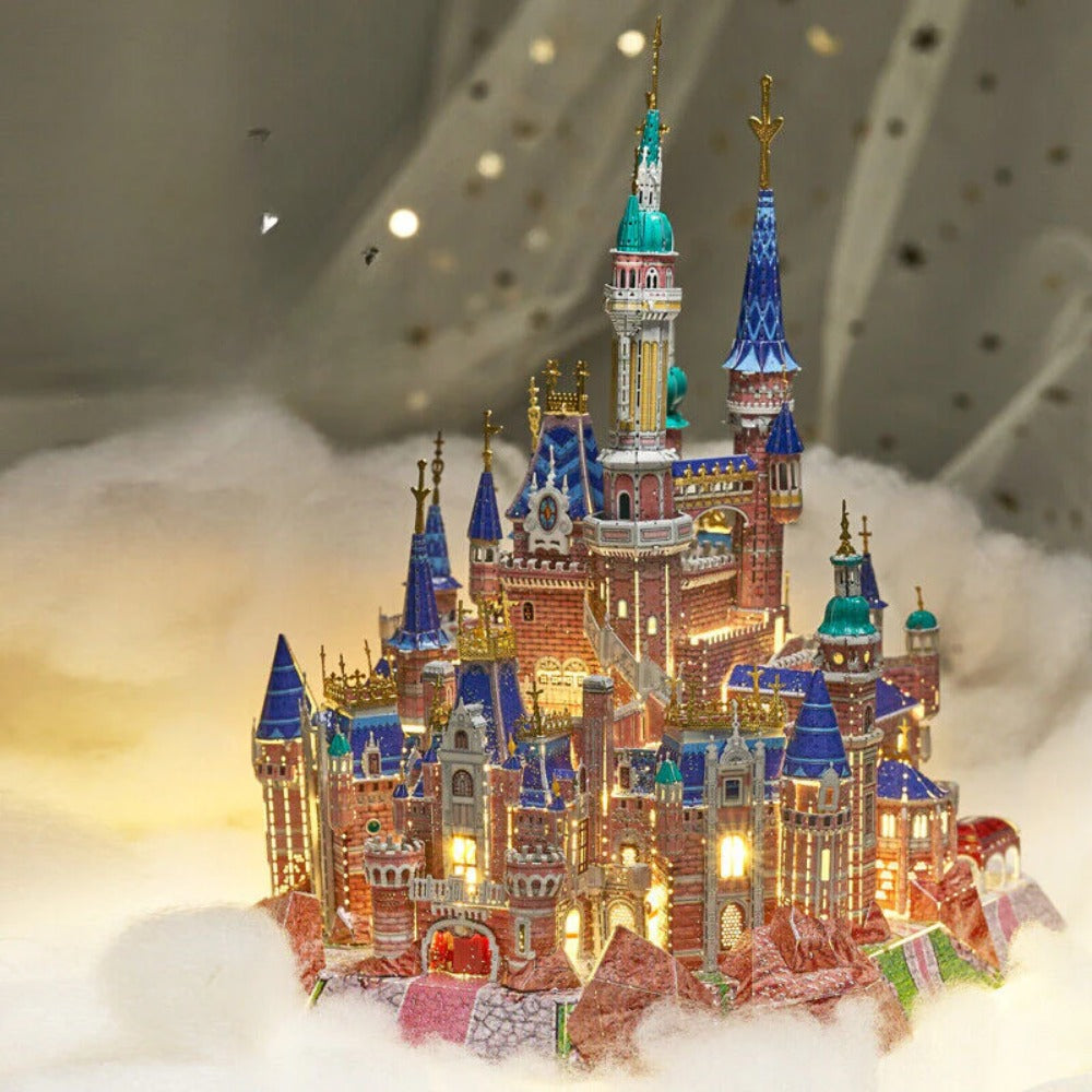 Metal Puzzle Dream Castle Model Kits 298pcs