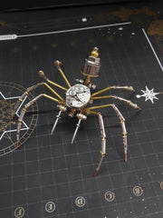 3D DIY Kit Steampunk Metal Puzzle Mechanical Insects Model 100PCS+