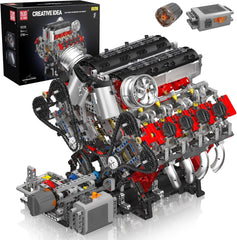 Mould King 10130 V8 Engine Model kit  2718Pcs