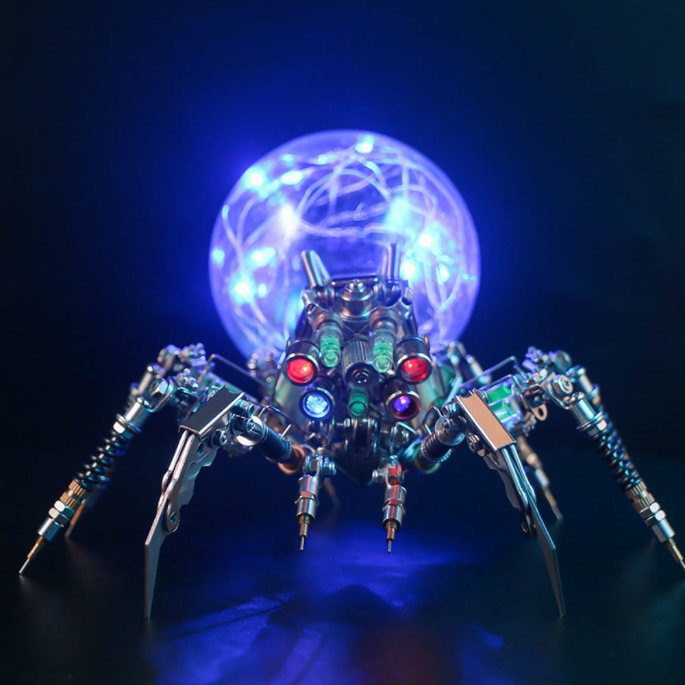 3D Metal Model Kit Mechanical Spider 618pcs