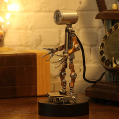 Mechanical Creative Retro lamp 3D Metal Puzzles 60pcs