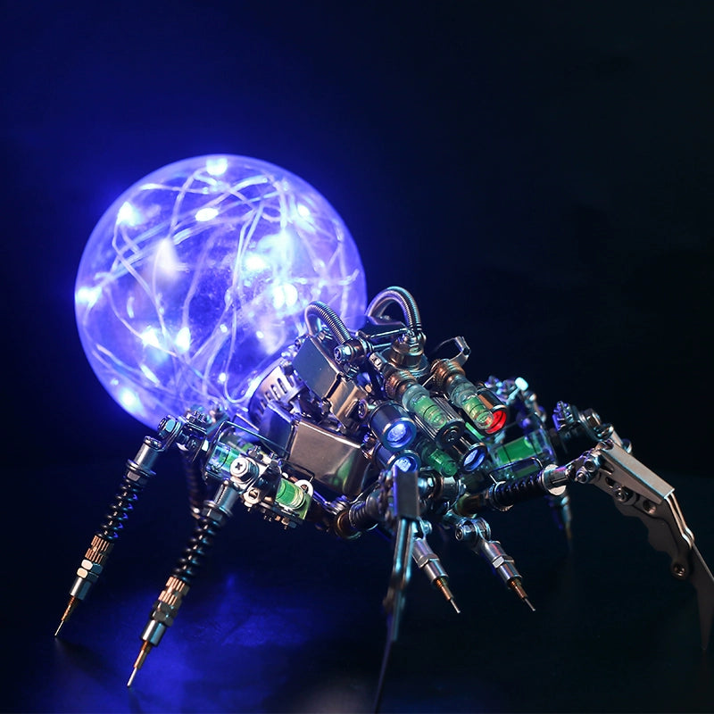 3D Metal Model Kit Mechanical Spider 618pcs