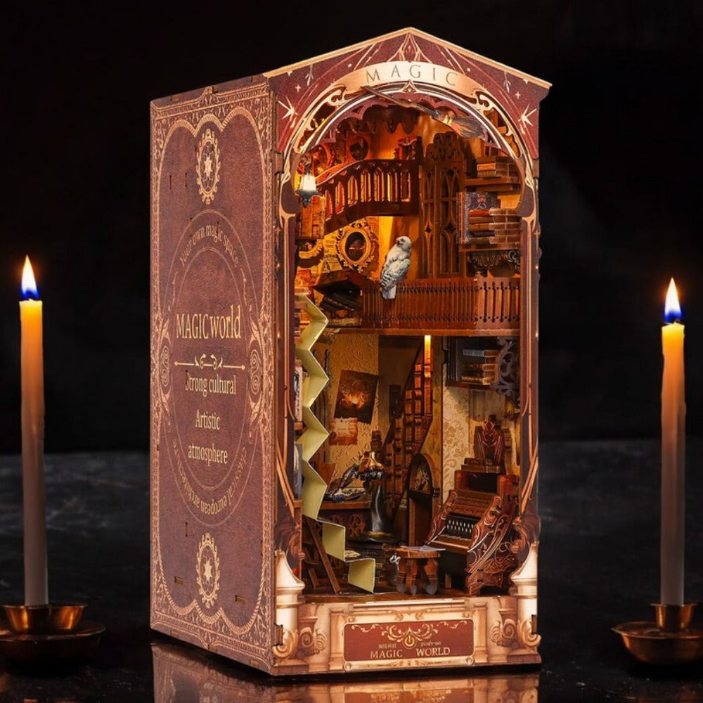 Harry Potter Inspired DIY Wizarding World Book Nook Kit