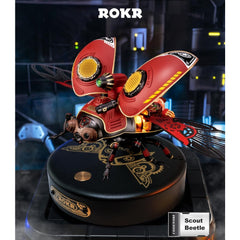 ROKR 3D Metal Model Kits Scout Beetle for Adults 147pcs