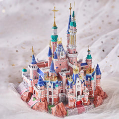 Metal Puzzle Dream Castle Model Kits 298pcs