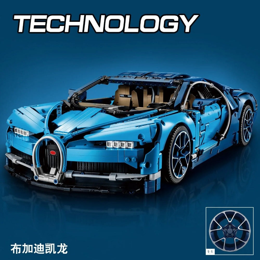 Bugatti Chiron 42083 Building Blocks Toy Set 4031pcs