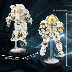 Piececool 3D Puzzles for Adults, ShenZhou Astronauts Space Suit Model Kit 515pcs