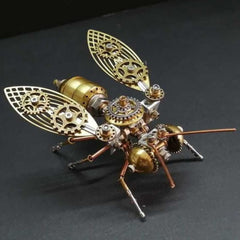 179pcs DIY Little Bee Steampunk Mechanical Insects Model Kit