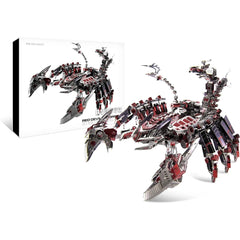 Microworld 3D Metal Puzzle Mechanical Red Devils Scorpion 746pcs