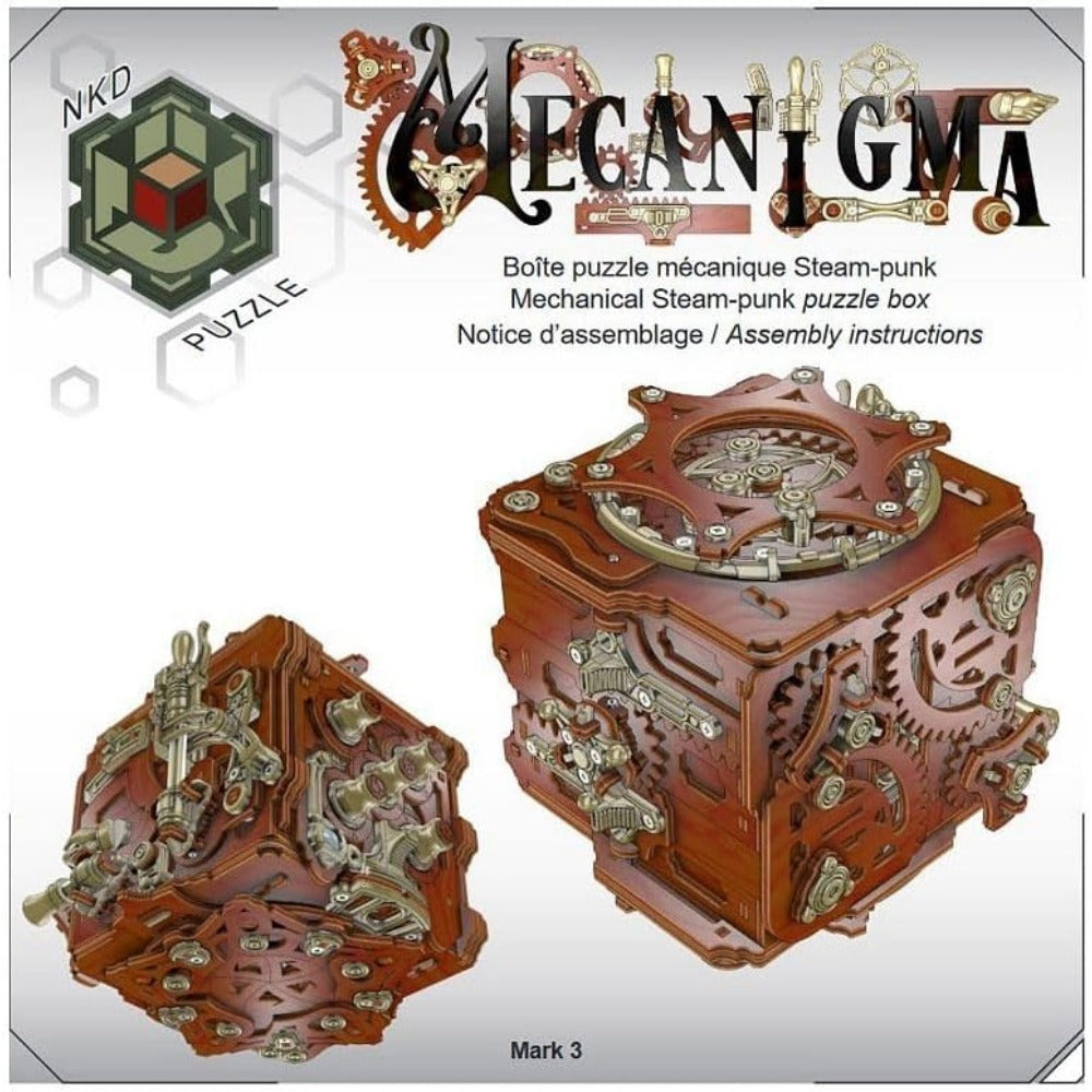 Mechanical 3D Puzzle Box Mecanigma Medium Level 541 Pieces